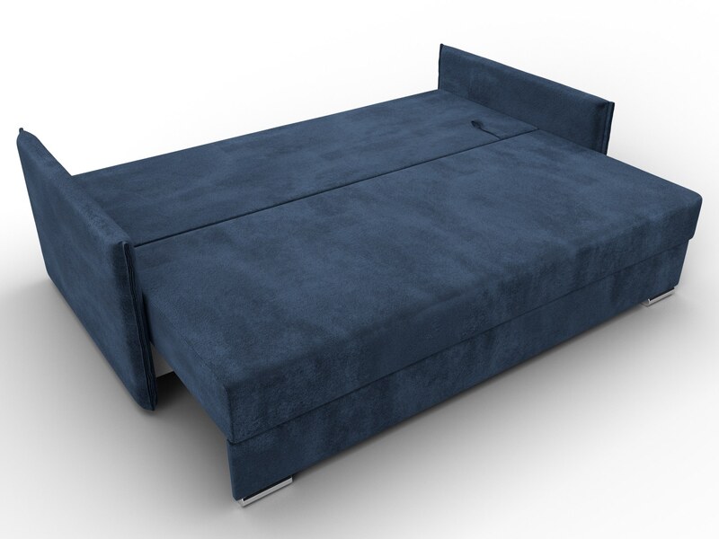 Диван прямой Сайгон, Велюр, TOWER 13 синий