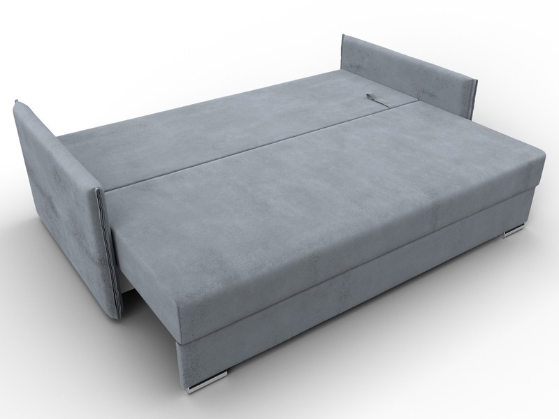 Диван прямой Сайгон, Велюр, TOWER 10 серый