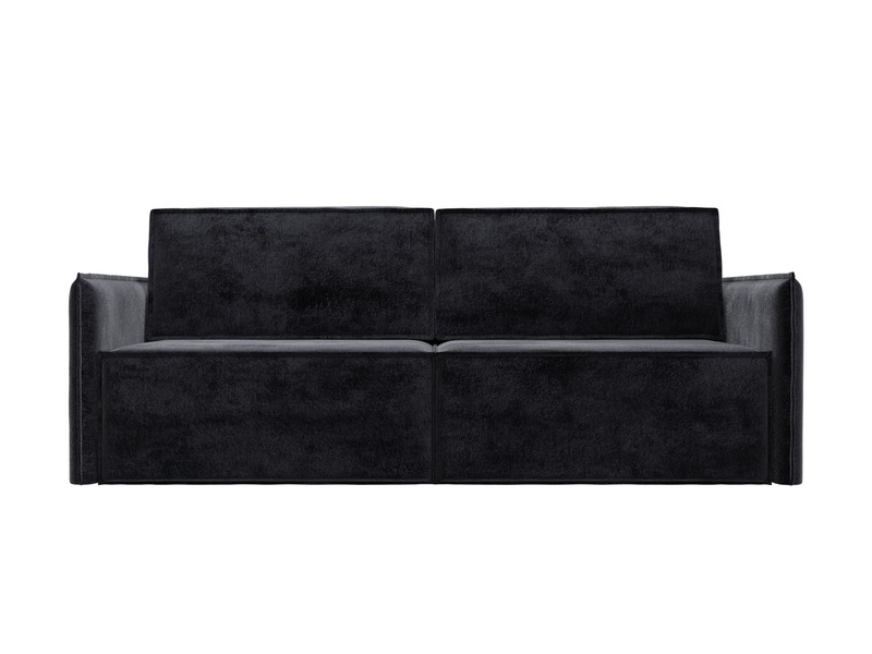 Диван прямой Либерти, Велюр, TOWER 11 темно-серый