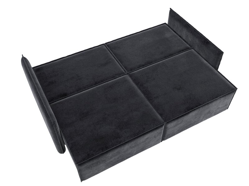 Диван прямой Либерти, Велюр, TOWER 11 темно-серый