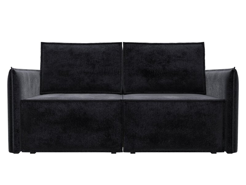 Диван прямой Либерти мини, Велюр, TOWER 11 темно-серый