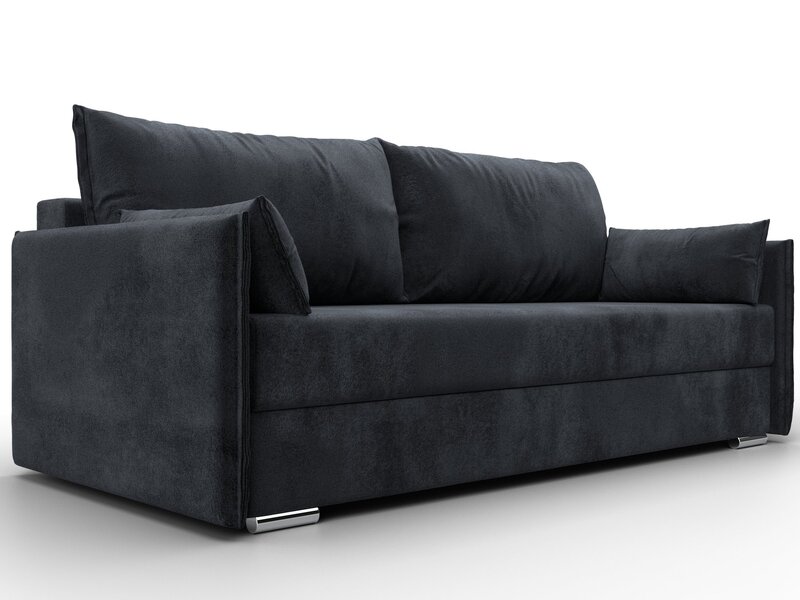 Диван прямой Сайгон, Велюр, TOWER 11 темно-серый