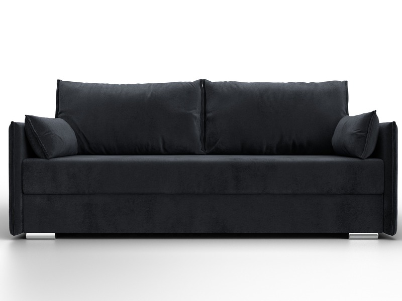 Диван прямой Сайгон, Велюр, TOWER 11 темно-серый