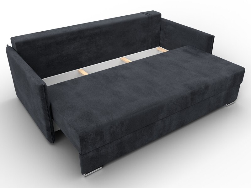 Диван прямой Сайгон, Велюр, TOWER 11 темно-серый