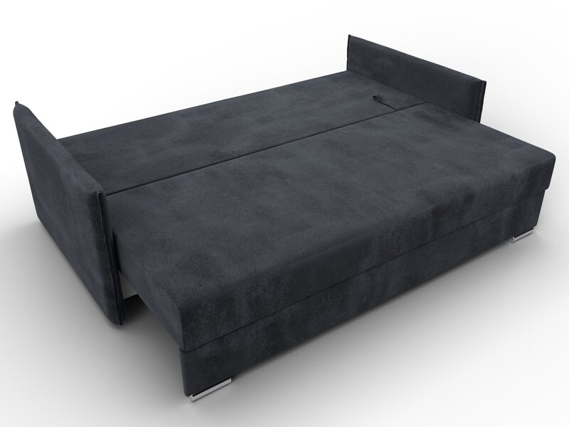 Диван прямой Сайгон, Велюр, TOWER 11 темно-серый