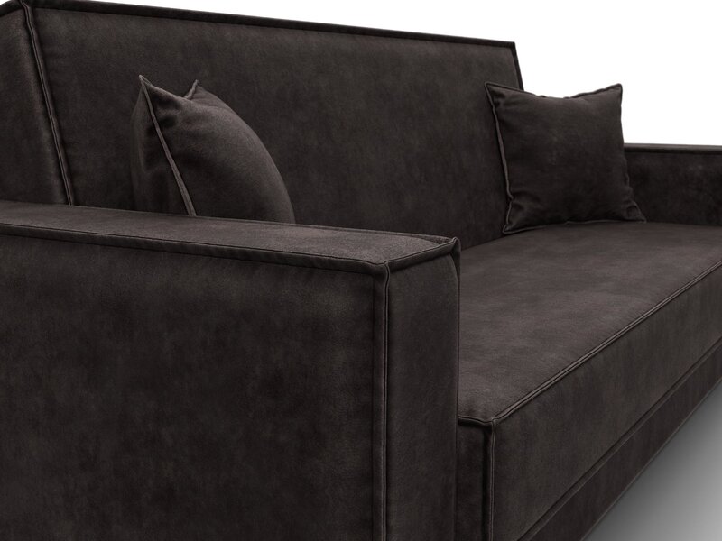 Диван-книжка Куба, Велюр, BRUT 17 коричневый