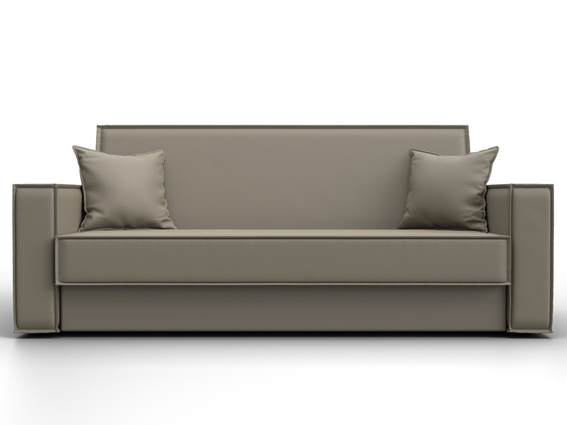 Диван-книжка Куба, Экокожа, GRIFON 04 бежевый