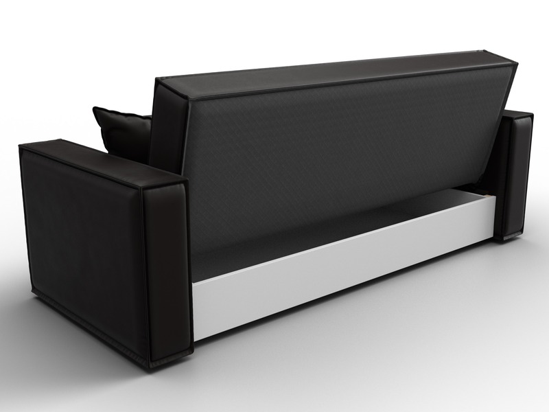 Диван-книжка Куба, Экокожа, GRIFON 12 коричневый