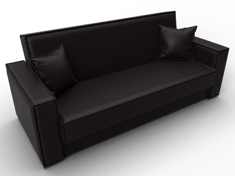 Диван-книжка Куба, Экокожа, GRIFON 12 коричневый