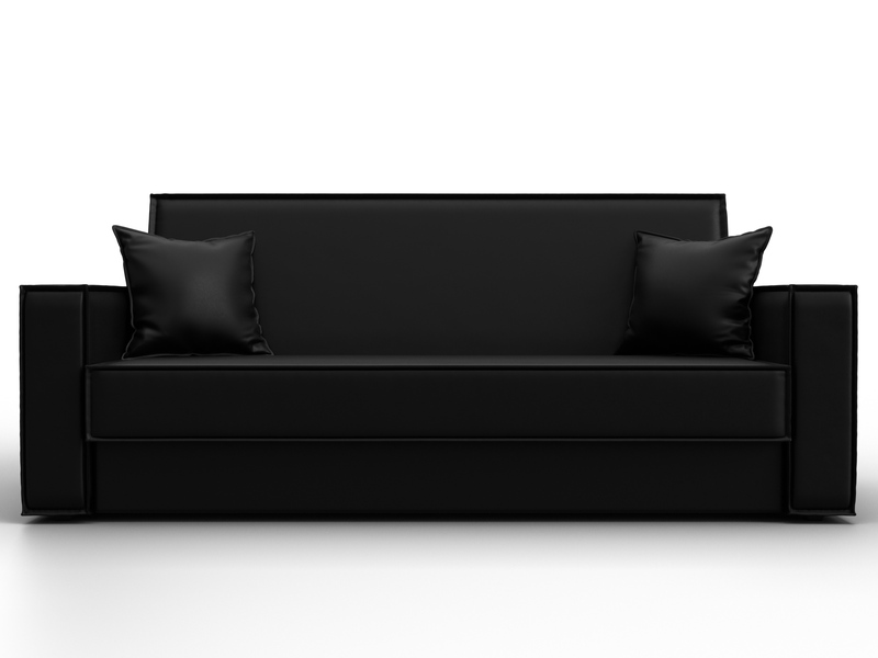 Диван-книжка Куба, Экокожа, GRIFON 18 черный