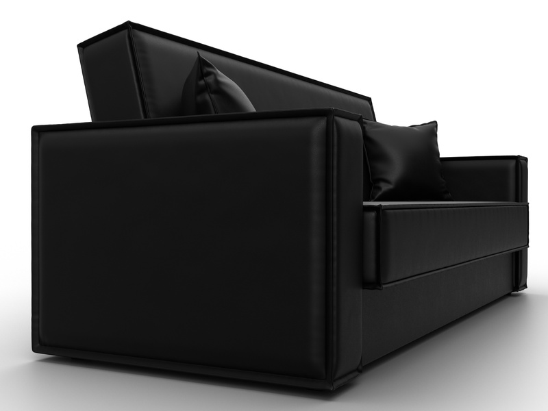 Диван-книжка Куба, Экокожа, GRIFON 18 черный