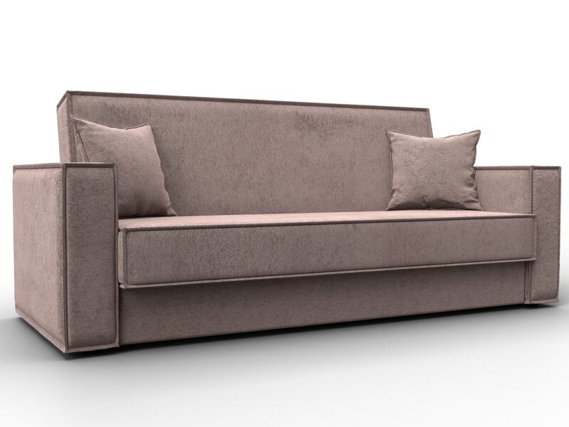 Диван-книжка Куба, Велюр, TOWER 05 бежевый