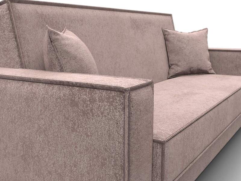 Диван-книжка Куба, Велюр, TOWER 05 бежевый