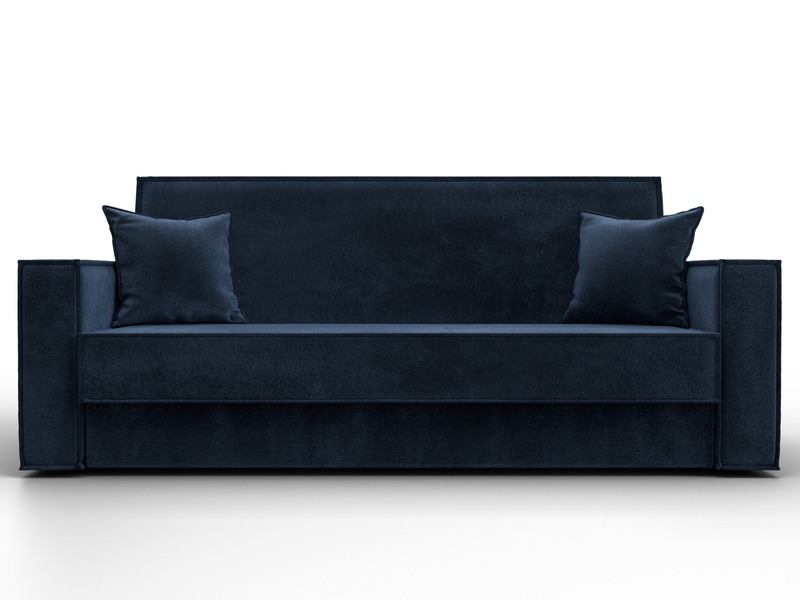 Диван-книжка Куба, Велюр, TOWER 13 синий