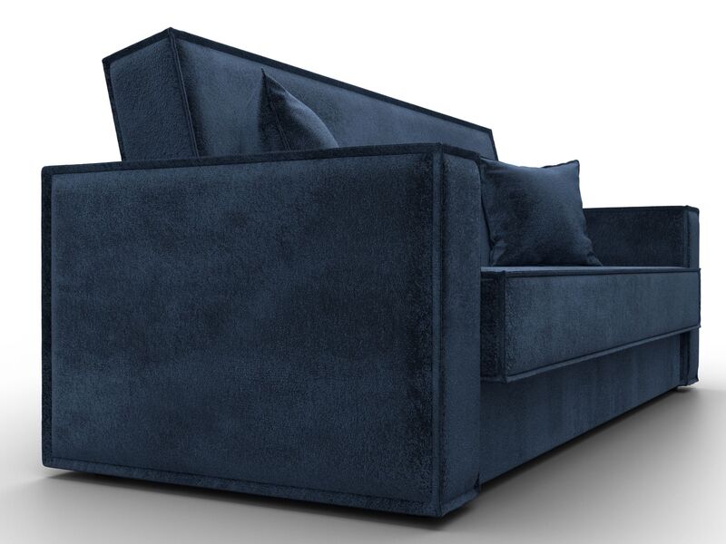 Диван-книжка Куба, Велюр, TOWER 13 синий