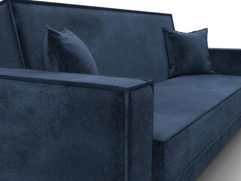 Диван-книжка Куба, Велюр, TOWER 13 синий