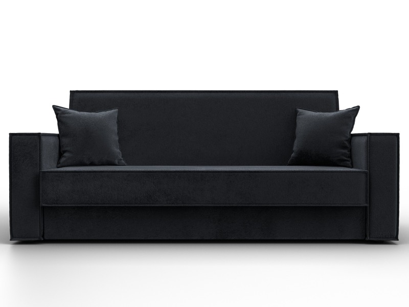 Диван-книжка Куба, Велюр, TOWER 11 темно-серый