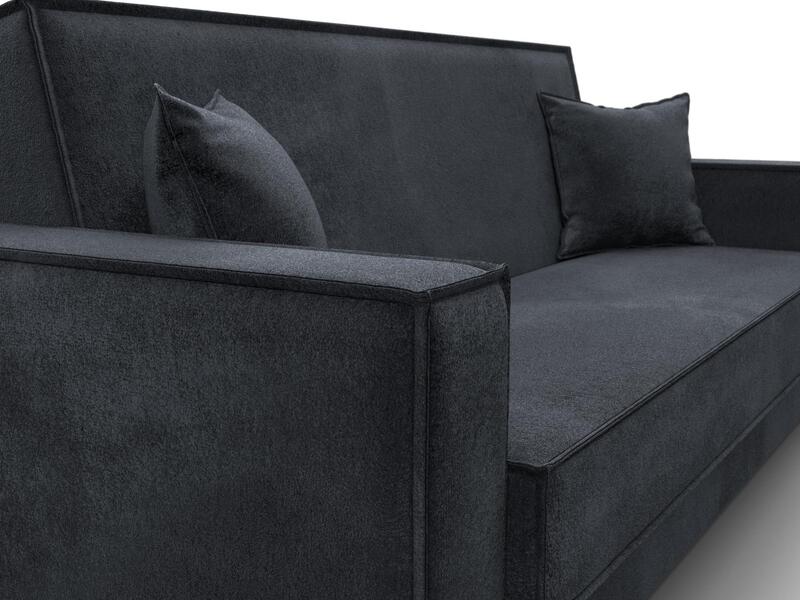 Диван-книжка Куба, Велюр, TOWER 11 темно-серый