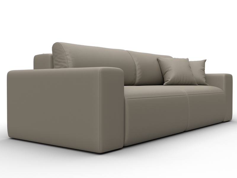 Диван прямой Лига-036 НПБ Классик, Экокожа, GRIFON 04 бежевый