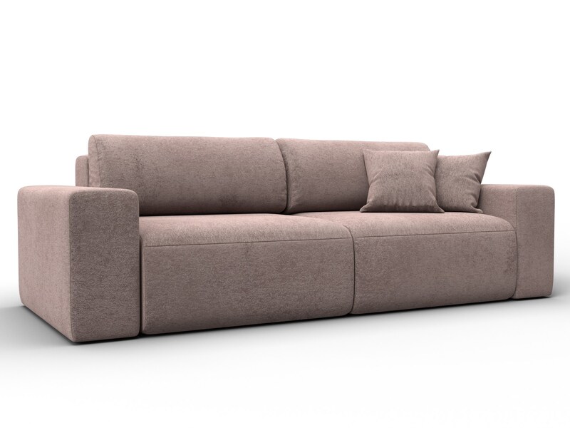 Диван прямой Лига-036 НПБ Классик, Велюр, TOWER 05 бежевый