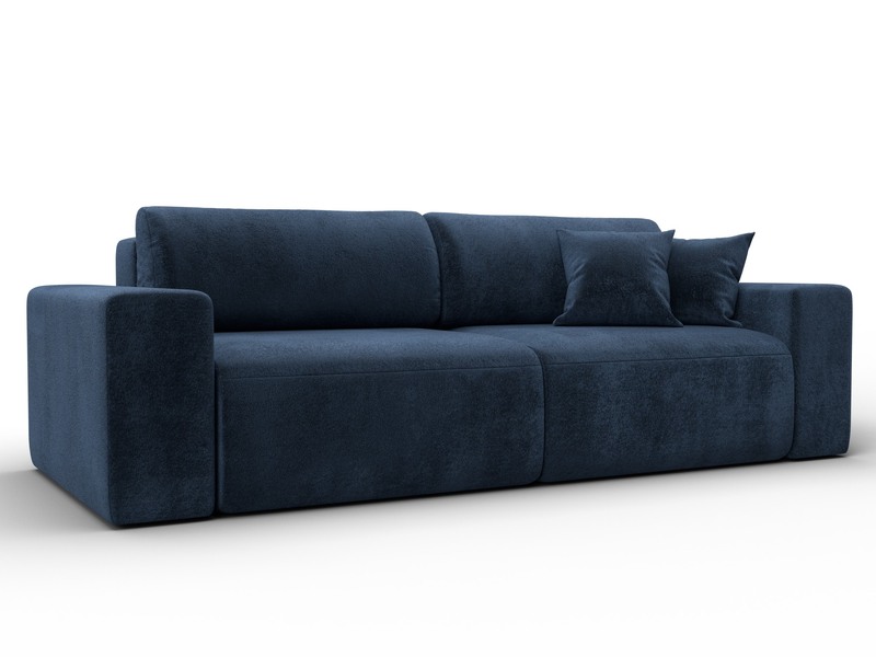 Диван прямой Лига-036 НПБ Классик, Велюр, TOWER 13 синий