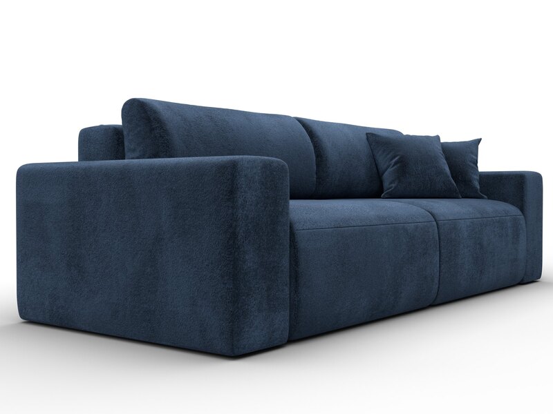 Диван прямой Лига-036 НПБ Классик, Велюр, TOWER 13 синий