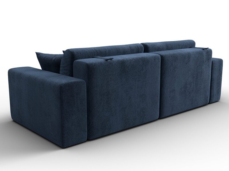 Диван прямой Лига-036 НПБ Классик, Велюр, TOWER 13 синий