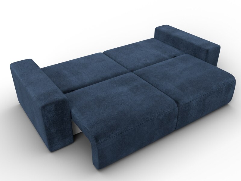 Диван прямой Лига-036 НПБ Классик, Велюр, TOWER 13 синий