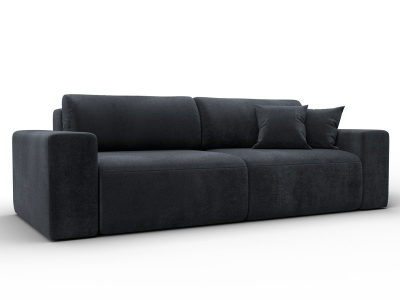 Диван прямой Лига-036 НПБ Классик, Велюр, TOWER 11 темно-серый