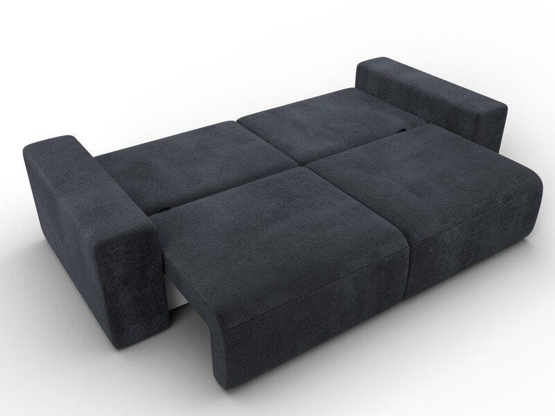 Диван прямой Лига-036 НПБ Классик, Велюр, TOWER 11 темно-серый