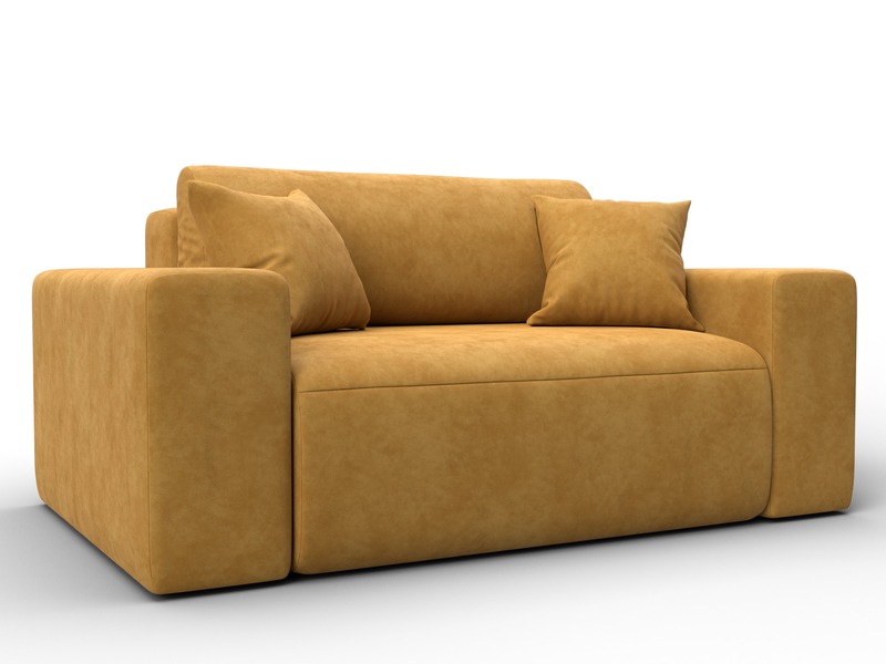 Кресло Лига-036 НПБ, Велюр, BRUT 10 желтый