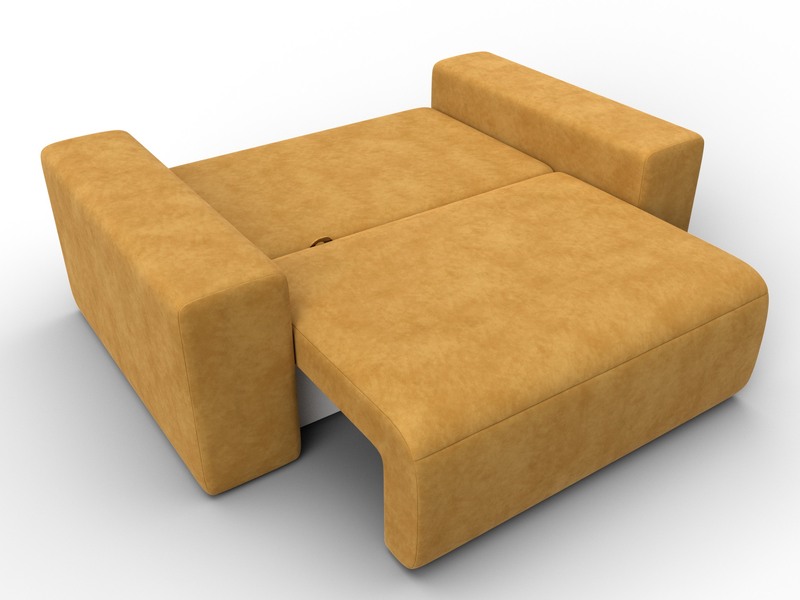 Кресло Лига-036 НПБ, Велюр, BRUT 10 желтый