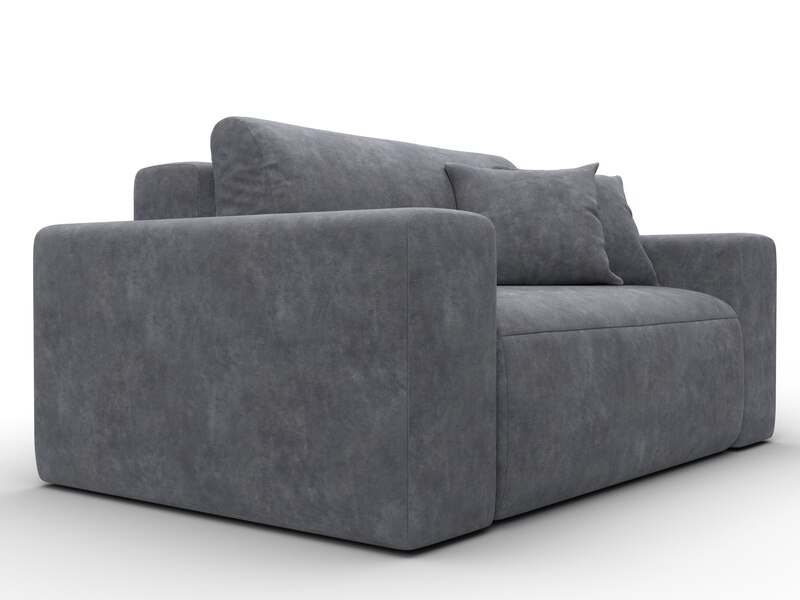 Кресло Лига-036 НПБ, Велюр, BRUT 16 темно-серый