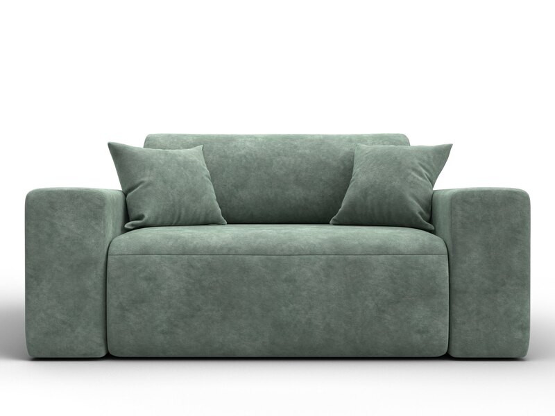 Кресло Лига-036 НПБ, Велюр, BRUT 08 зеленый