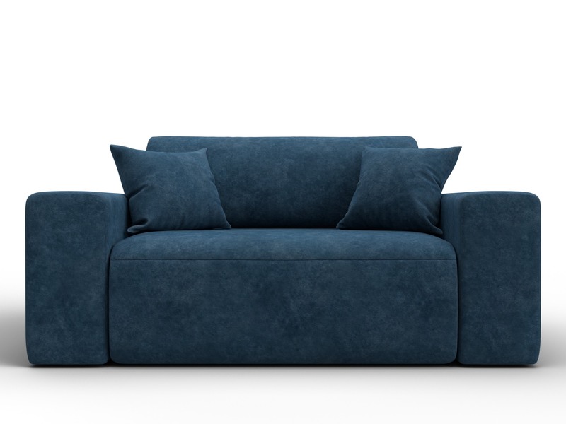 Кресло Лига-036 НПБ, Велюр, BRUT 11 синий