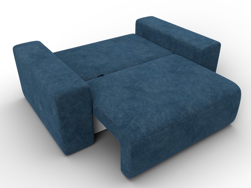 Кресло Лига-036 НПБ, Велюр, BRUT 11 синий