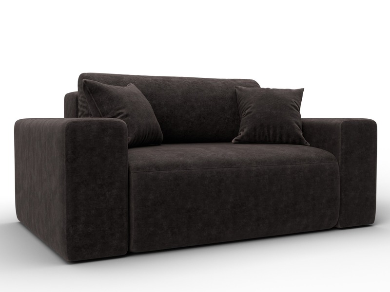 Кресло Лига-036 НПБ, Велюр, BRUT 17 коричневый