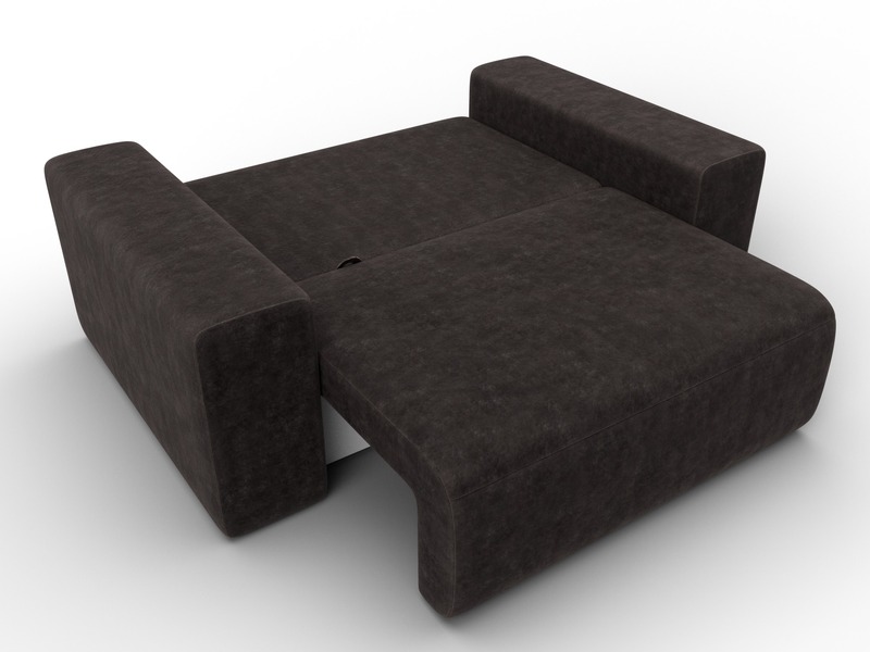 Кресло Лига-036 НПБ, Велюр, BRUT 17 коричневый