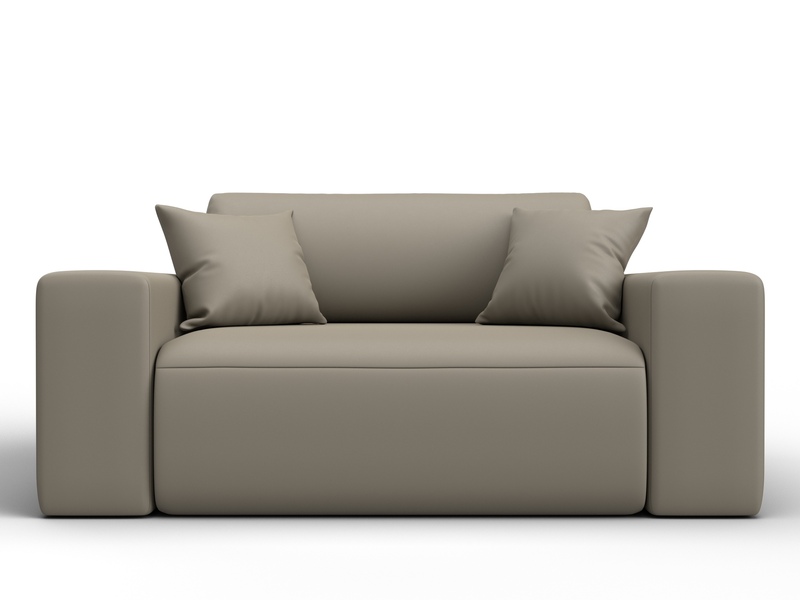 Кресло Лига-036 НПБ, Экокожа, GRIFON 04 бежевый