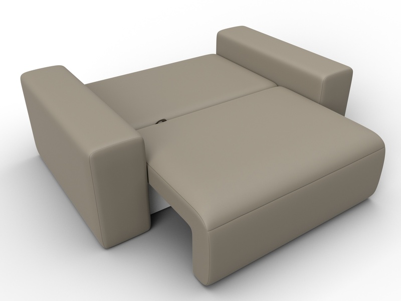 Кресло Лига-036 НПБ, Экокожа, GRIFON 04 бежевый