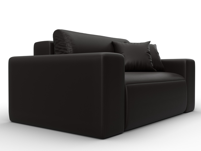 Кресло Лига-036 НПБ, Экокожа, GRIFON 12 коричневый