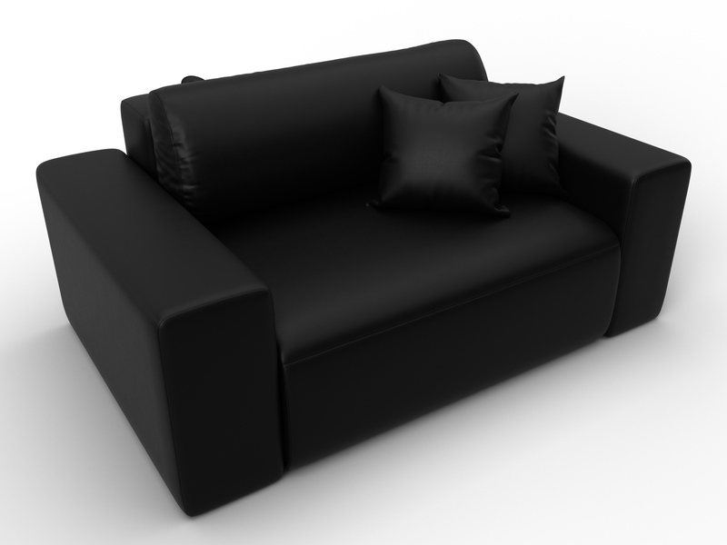 Кресло Лига-036 НПБ, Экокожа, GRIFON 18 черный