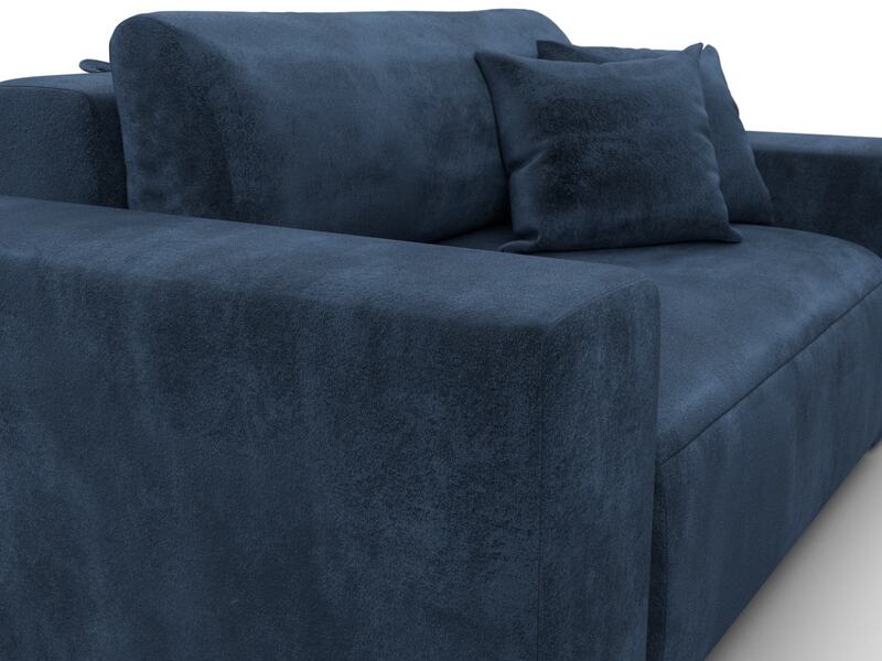 Кресло Лига-036 НПБ, Велюр, TOWER 13 синий