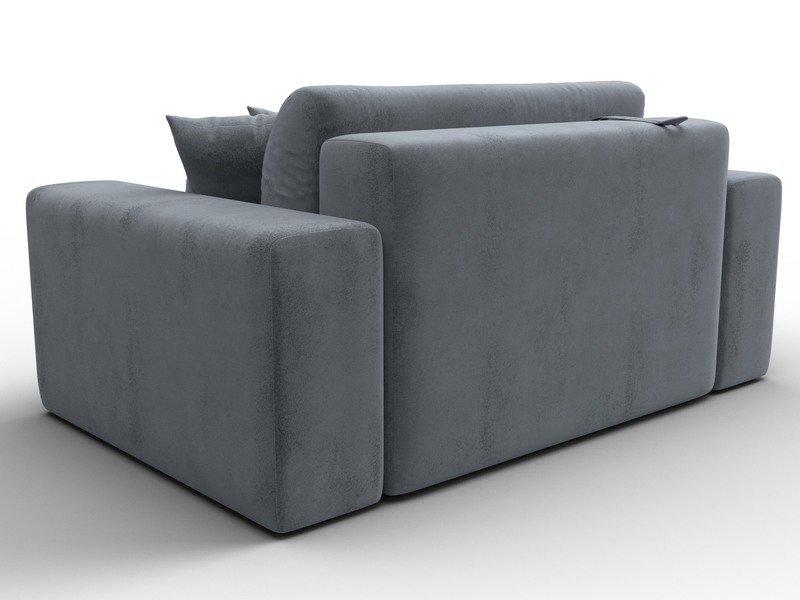 Кресло Лига-036 НПБ, Велюр, TOWER 10 серый