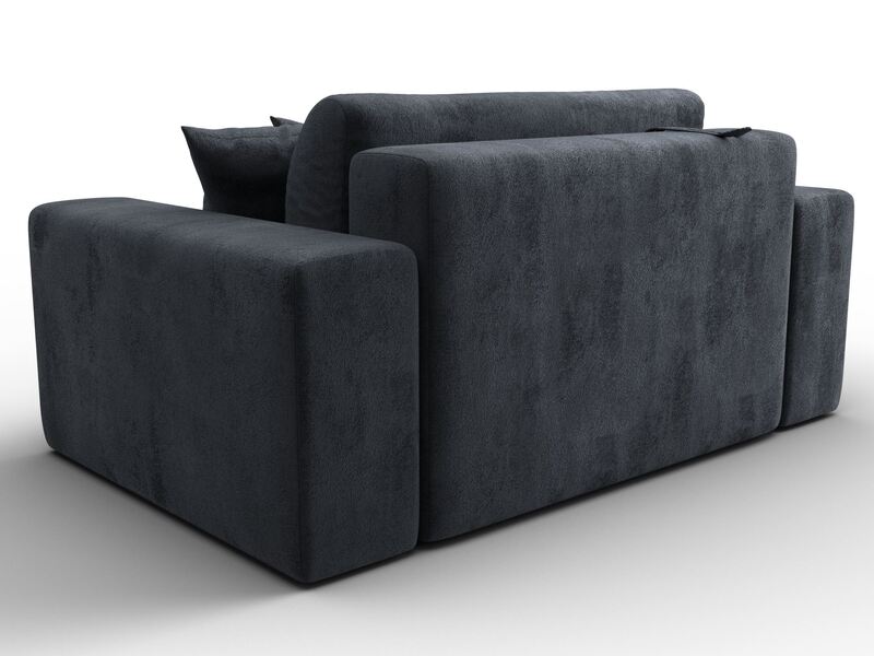 Кресло Лига-036 НПБ, Велюр, TOWER 11 темно-серый