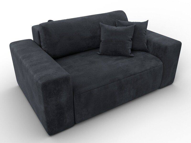 Кресло Лига-036 НПБ, Велюр, TOWER 11 темно-серый