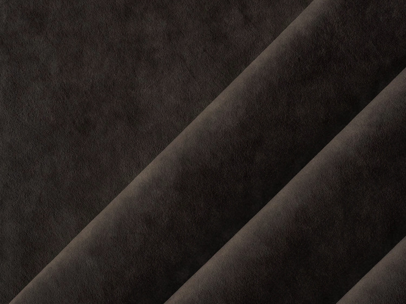 Диван прямой с декором Лига-049 НПБ, Велюр, BRUT 17 коричневый