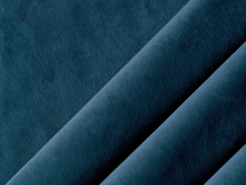 Диван прямой Лига-052 НПБ Лонг, Велюр, BRUT 11 синий