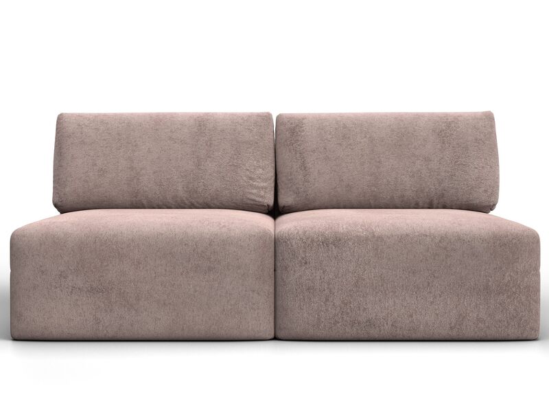 Диван прямой модульный Лига-060 НПБ, Велюр, TOWER 05 бежевый