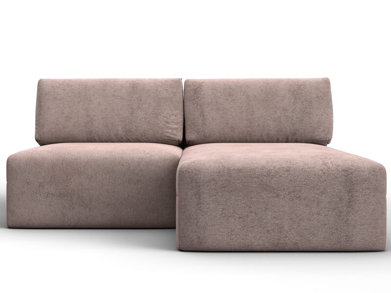 Диван угловой модульный Лига-060 НПБ угол универсальный, Велюр, TOWER 05 бежевый